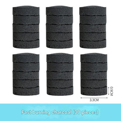 Smokeless charcoal grill with safety features