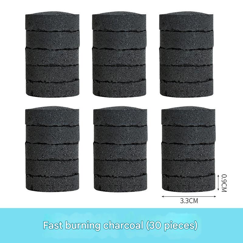 Smokeless charcoal grill with safety features