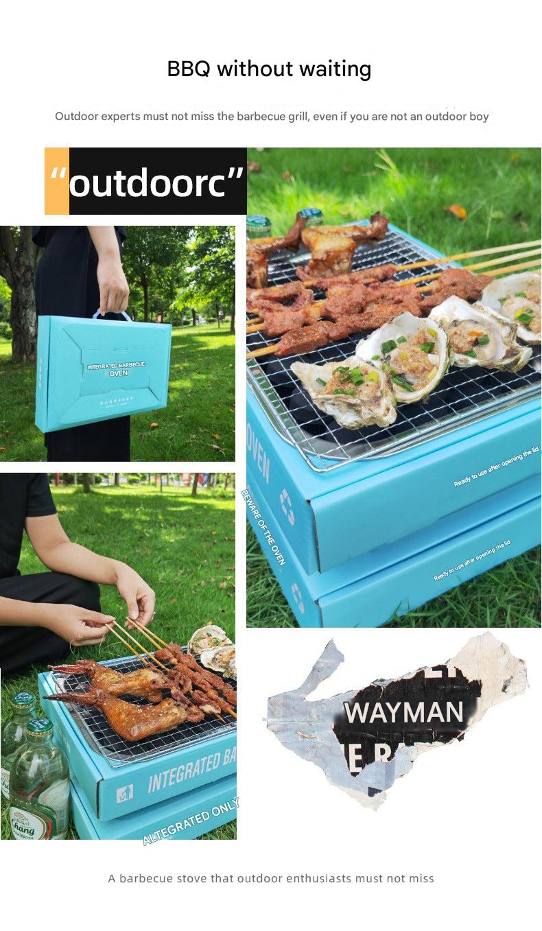 Multi-functional BBQ grill for friends