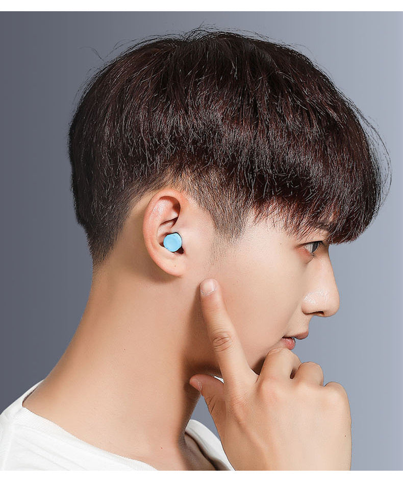 Premium silicone earplugs in assorted colours