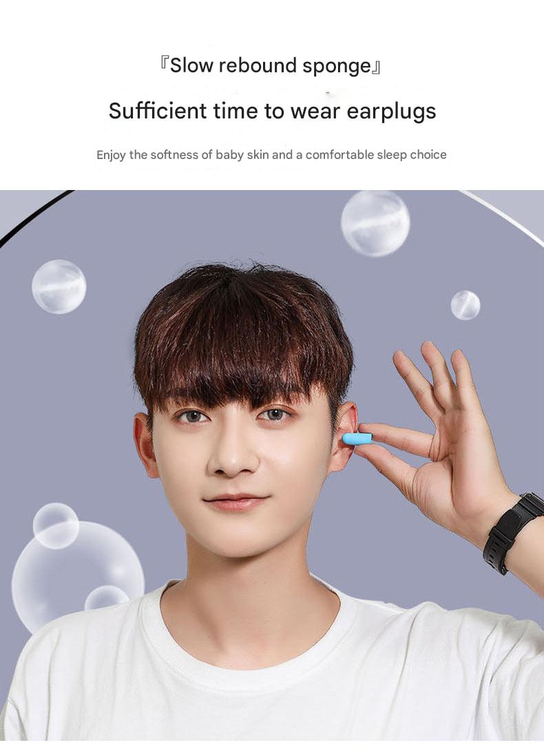 Comfortable silicone earplugs with noise-canceling feature