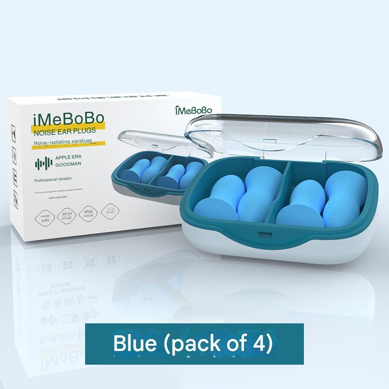 Comfortable silicone earplugs with noise-canceling feature