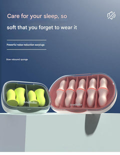 Eco-friendly silicone earplugs set
