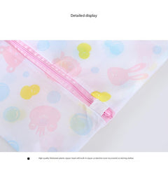 Durable cartoon print laundry bag 8