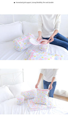 Durable cartoon print laundry bag 10
