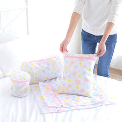 Durable cartoon print laundry bag 3
