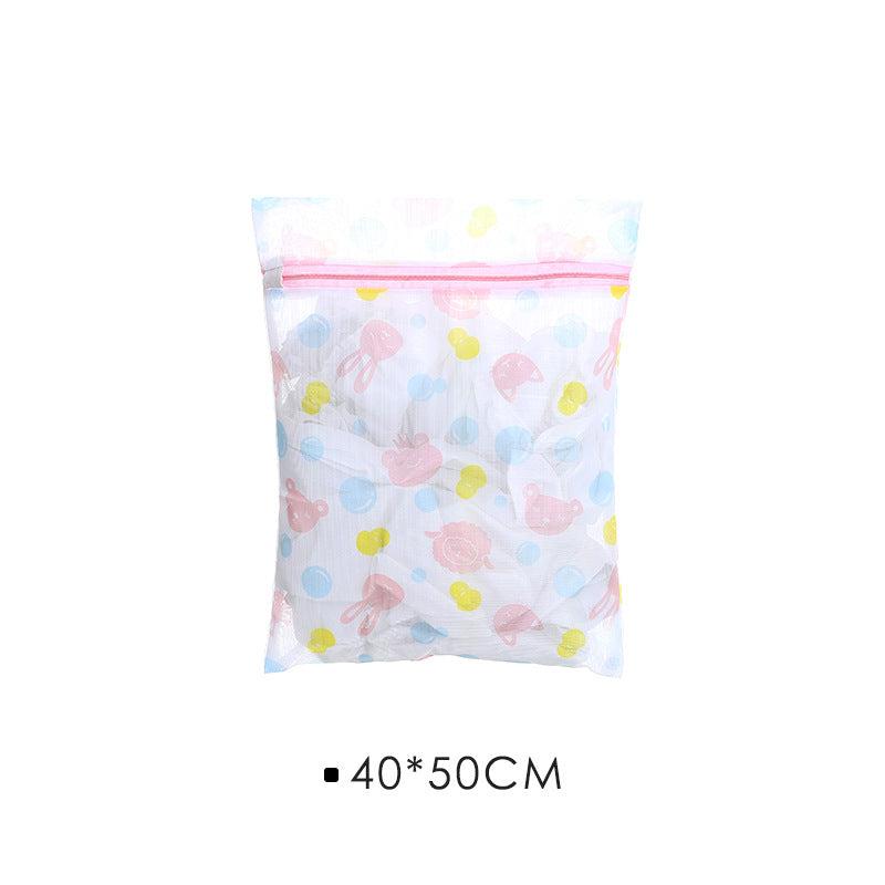 Durable cartoon print laundry bag 7