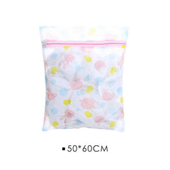 Durable cartoon print laundry bag 8