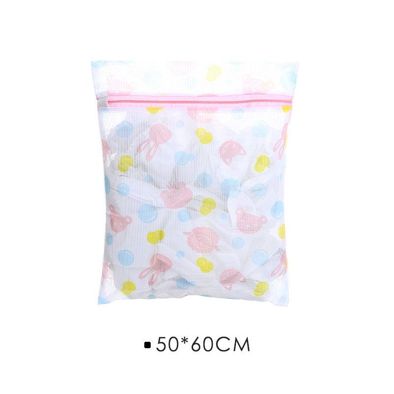 Durable cartoon print laundry bag 8