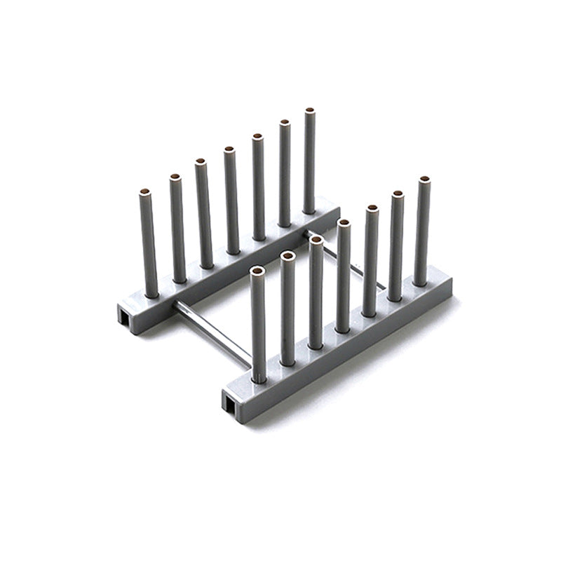 minimalist kitchen organiser rack