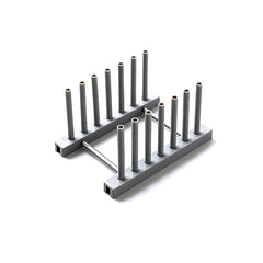 minimalist kitchen organiser rack