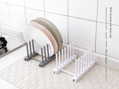 white utensil rack for kitchen organisation