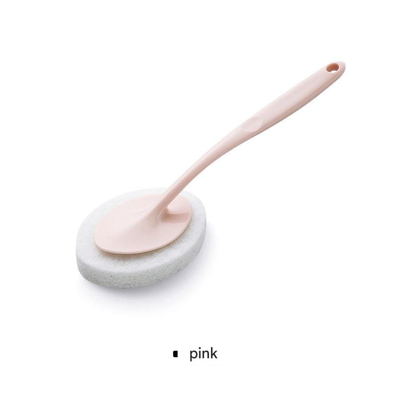 Different colour options of sponge cleaning brushes