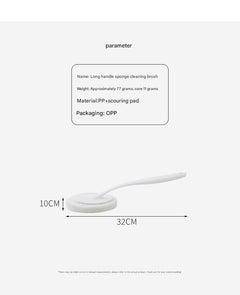 Long Handle Sponge Brush Ideal for High Surfaces