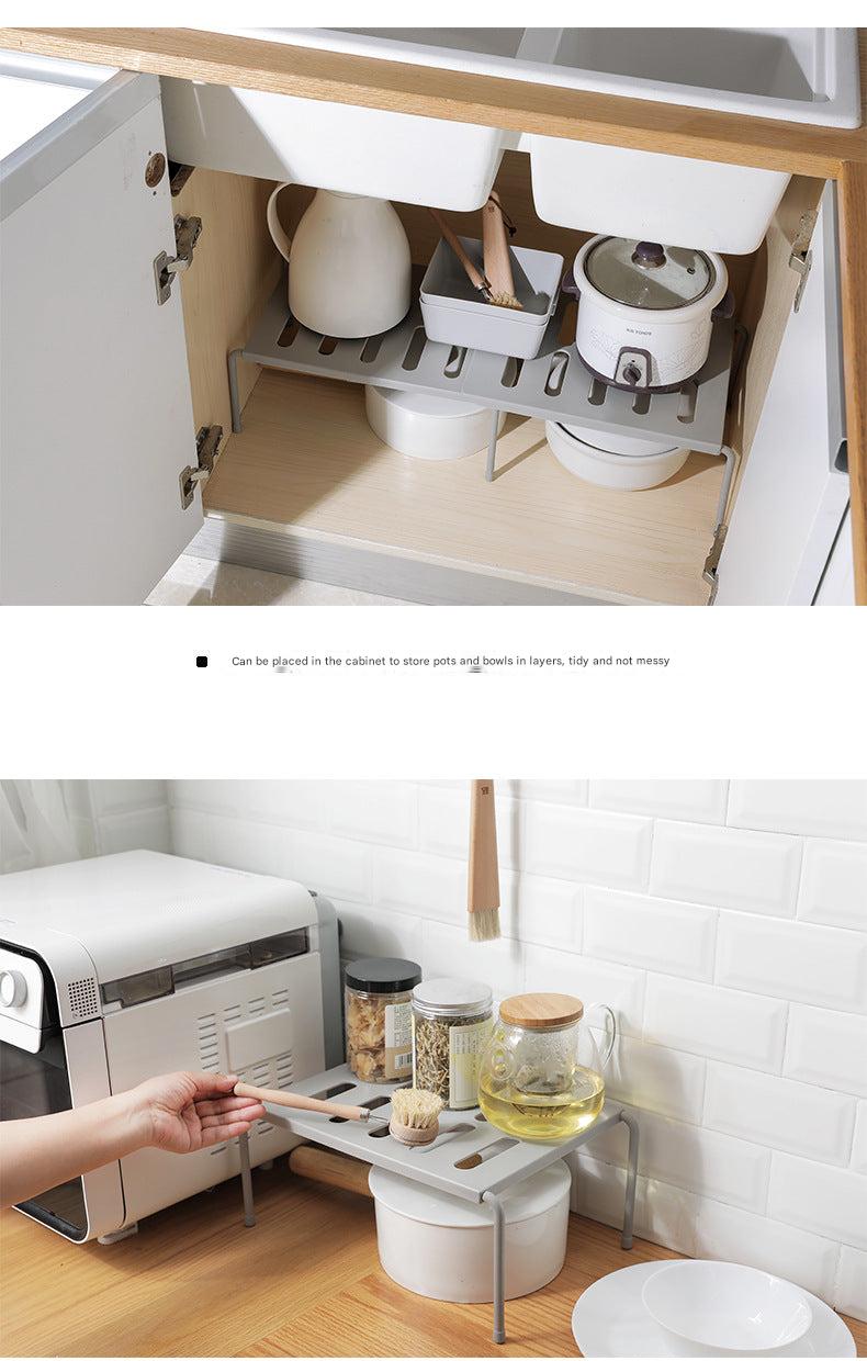 Side view of versatile shoe storage solution