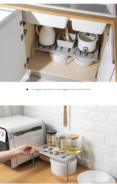 Side view of versatile shoe storage solution