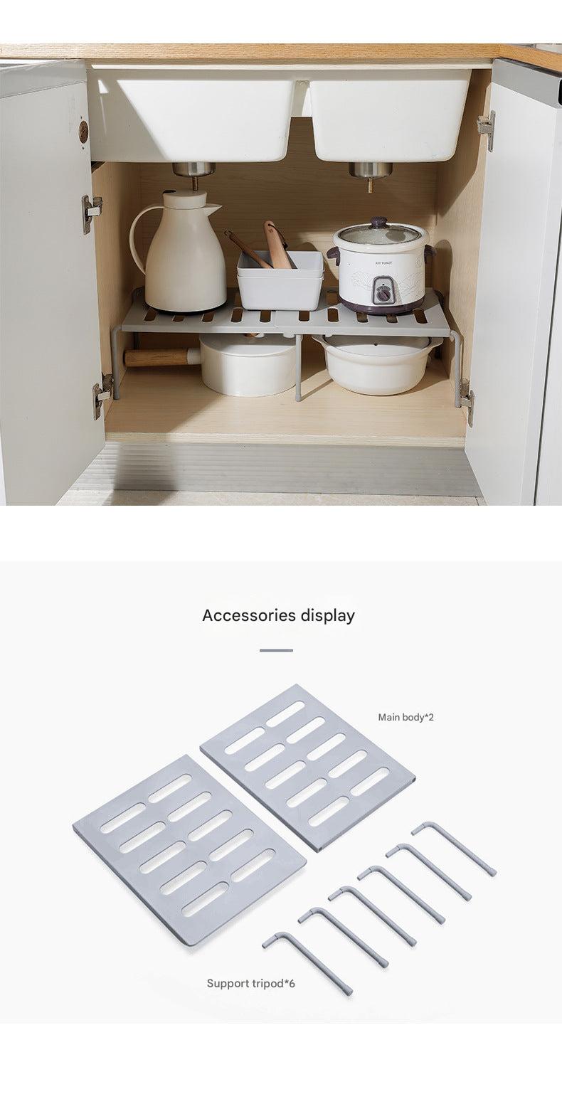 Shoe rack with white and grey options