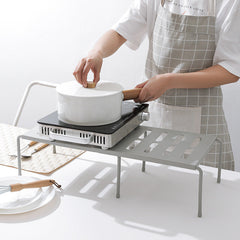 Side view of versatile shoe storage solution