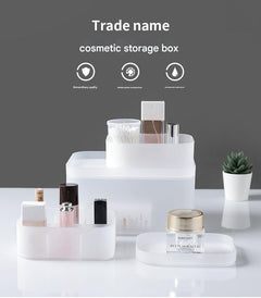 desktop organiser box for cosmetics