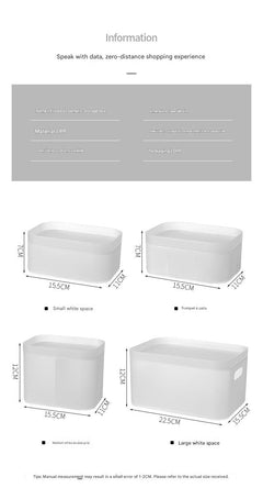 stackable plastic storage solution
