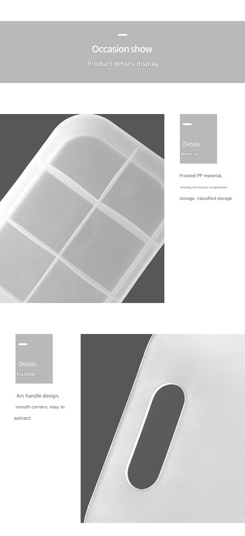versatile storage box for small items