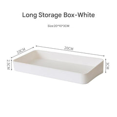 Stylish storage rack mounted on bathroom wall