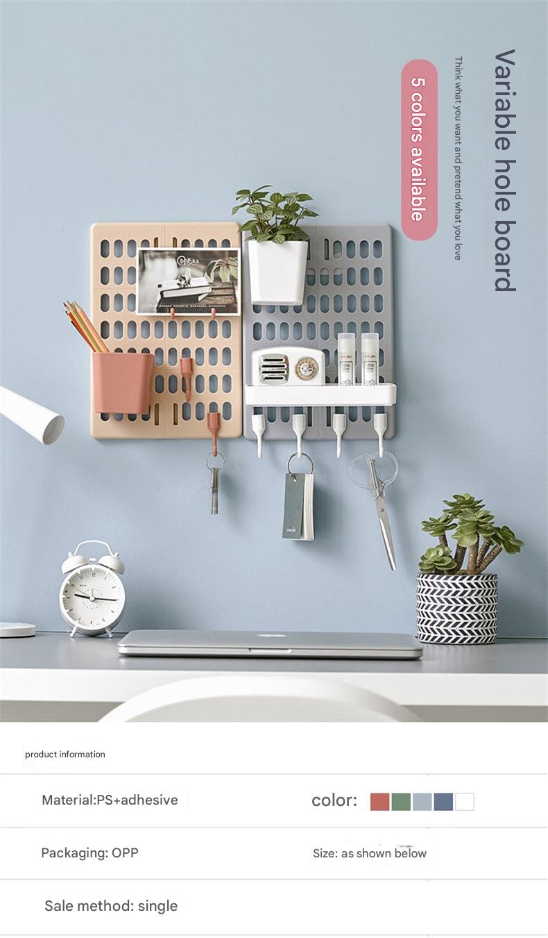 Installed wall rack showcasing its features