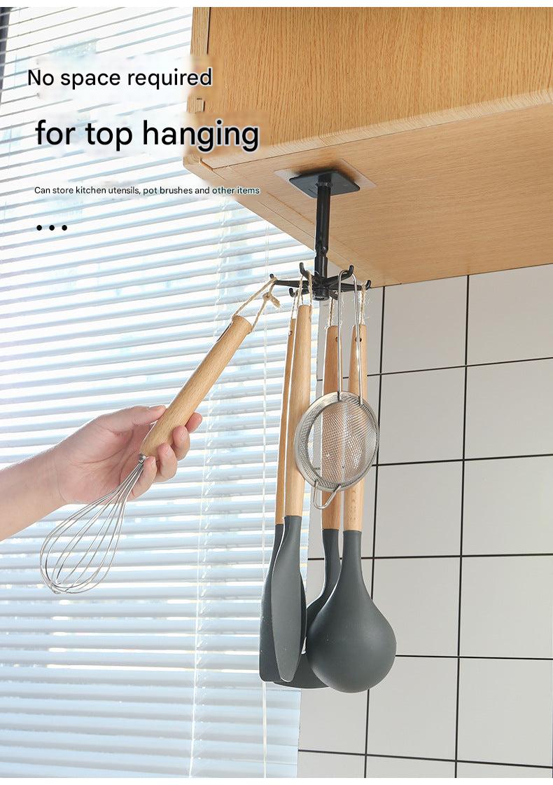 display of strong adhesive hooks
