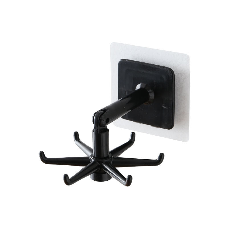 close-up of modern design adhesive hooks