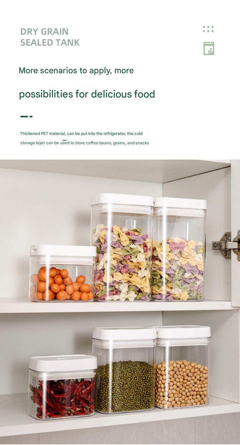 clear plastic jar filled with nuts