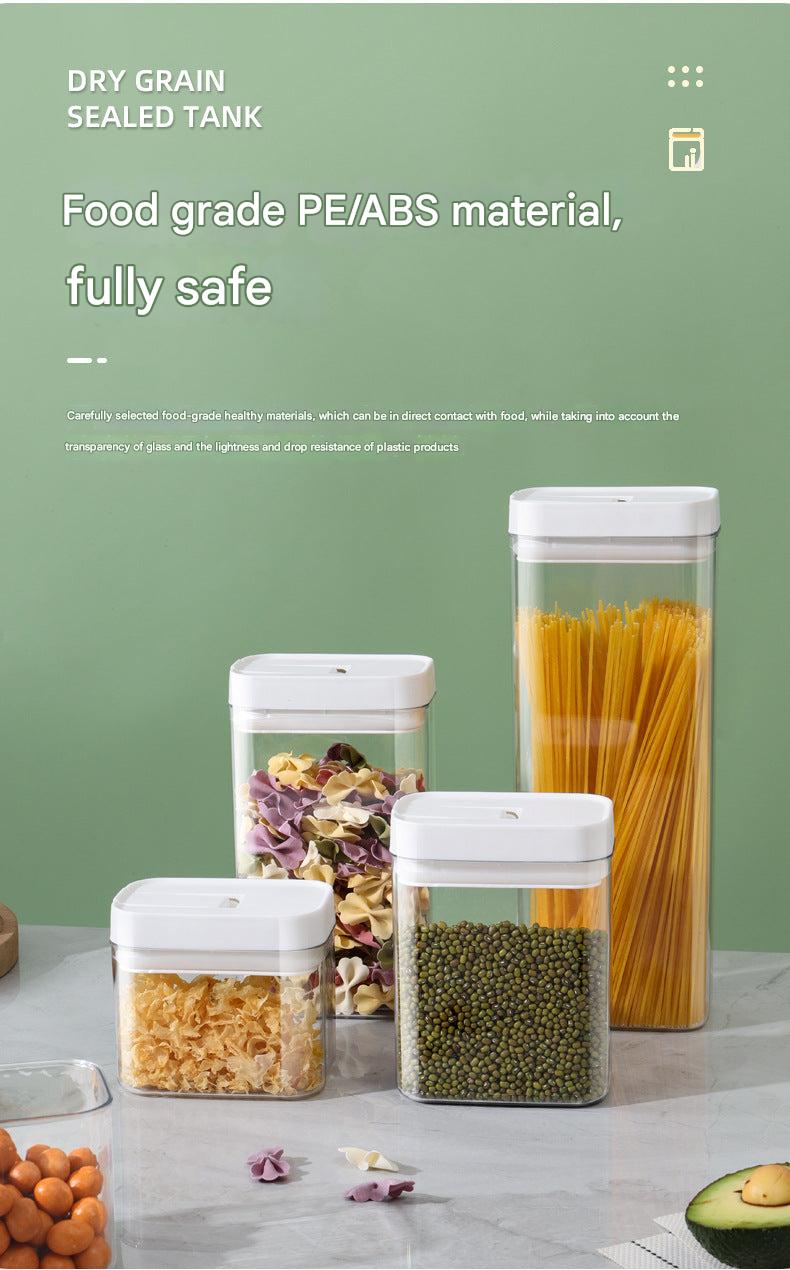 kitchen storage jar on countertop