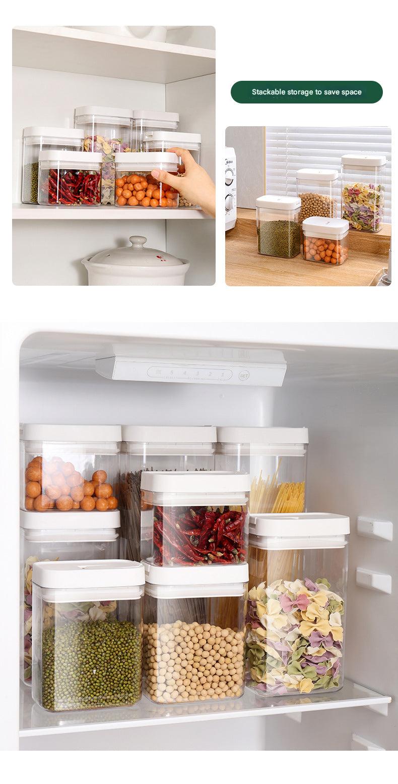 clear plastic jar filled with nuts