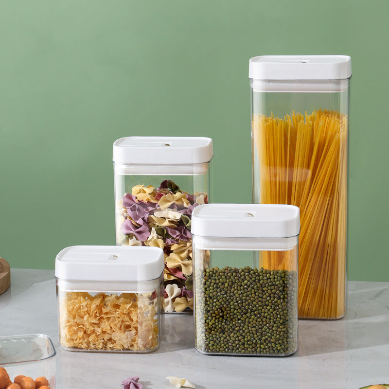 small airtight jar for spices and grains