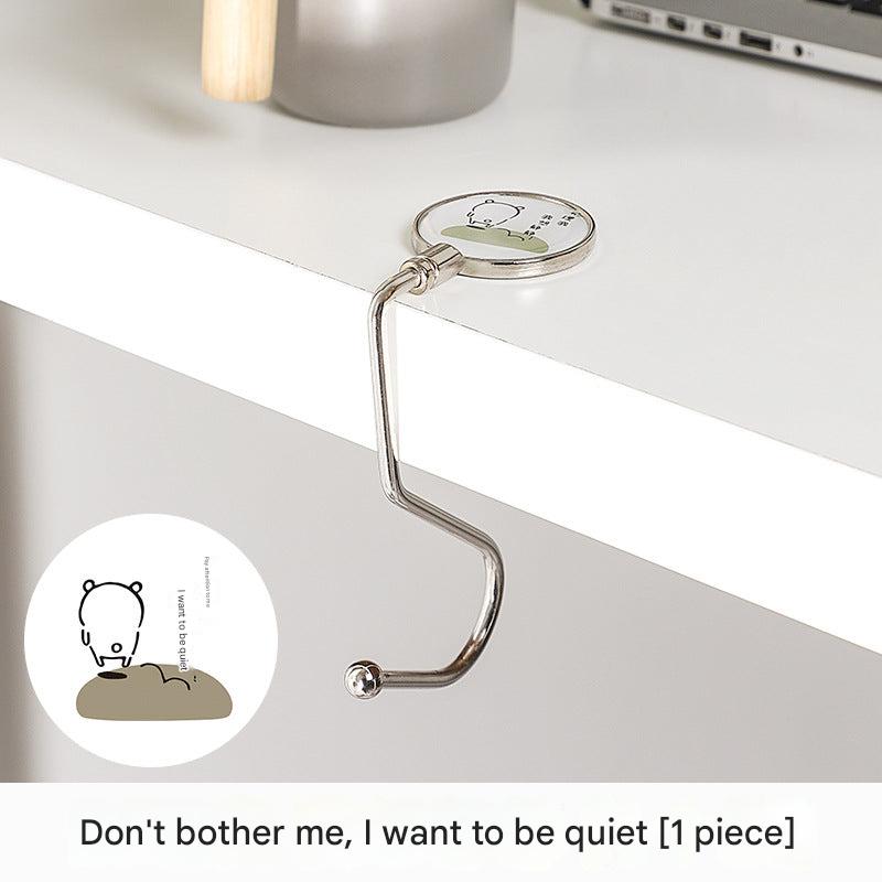 portable desk organiser showing installation 2
