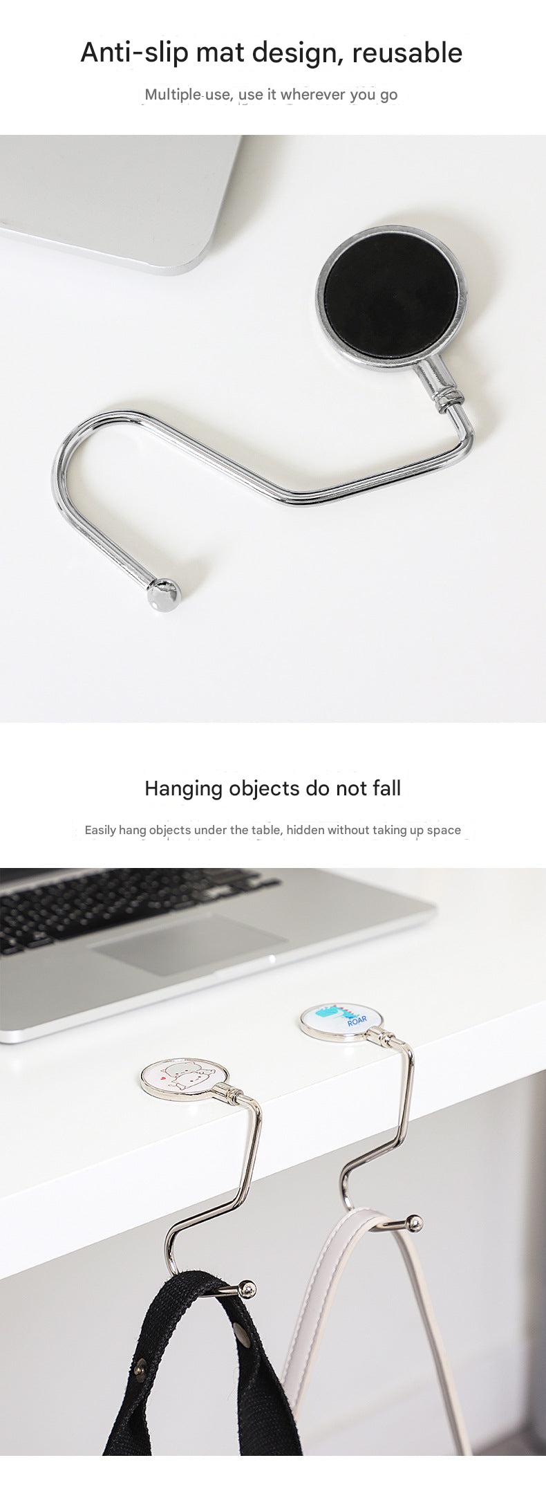 easy installation demonstration of desk hook 9