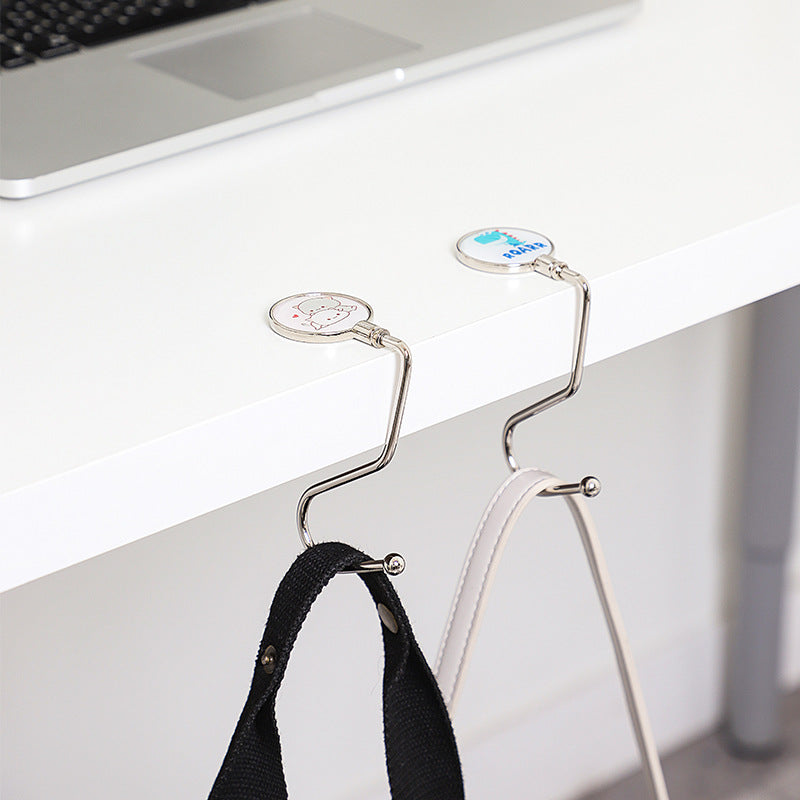 portable desk organiser showing installation 2