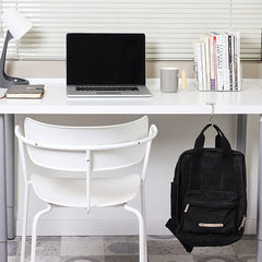 example of use for desk hook with bags 3