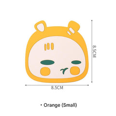 Colourful cartoon table mat in blue design