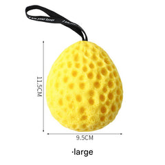 adorable bath sponge ball with colours image 7