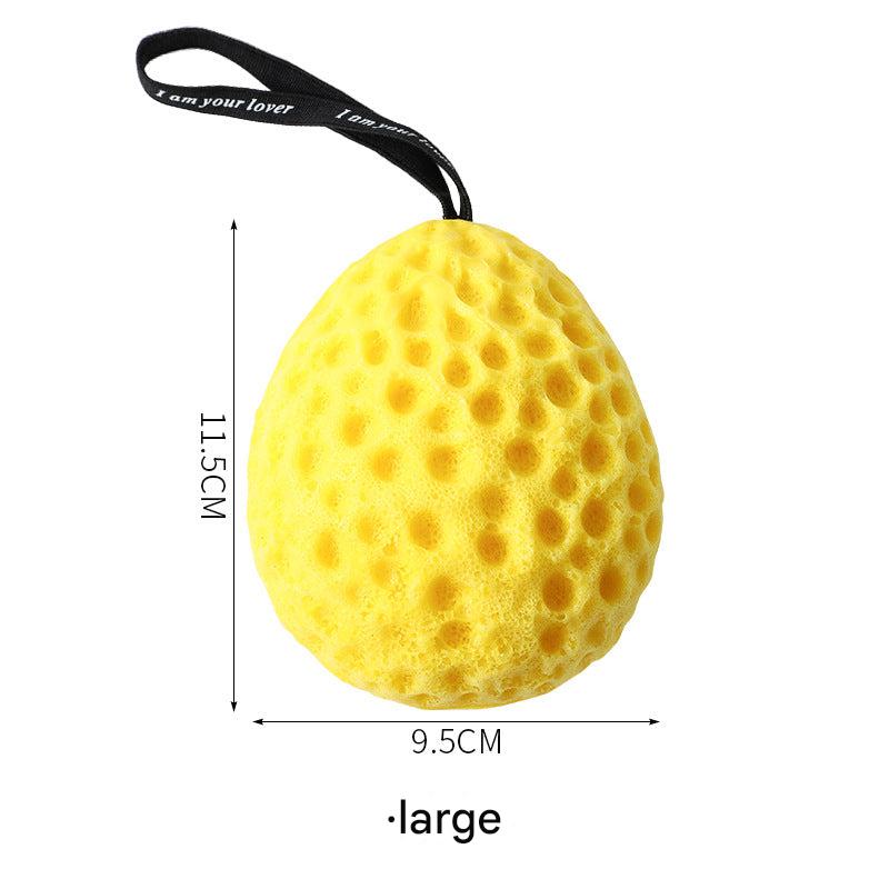 adorable bath sponge ball with colours image 7