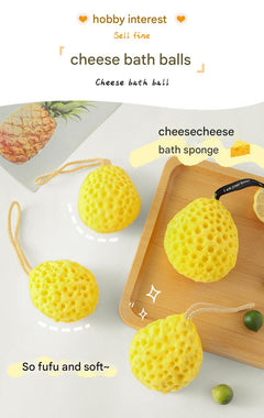 bath sponge in child hands image 8