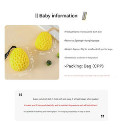 vibrant and playful bath sponge ball image 9