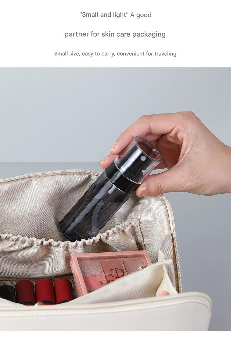 Hydration spray bottle with water inside