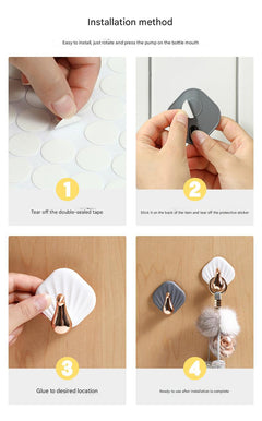 Packaging of double-sided tape with clear design