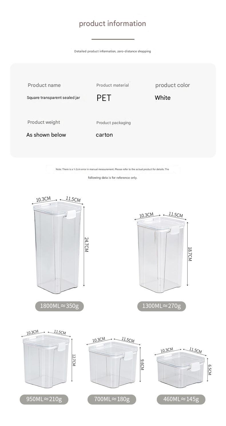 Durable kitchen storage container 4