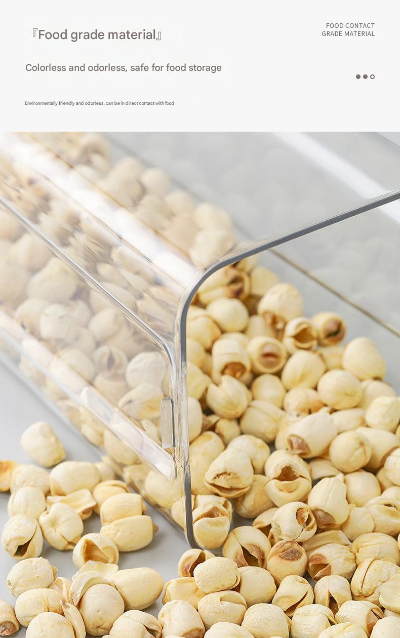 Clear plastic container for food storage 5