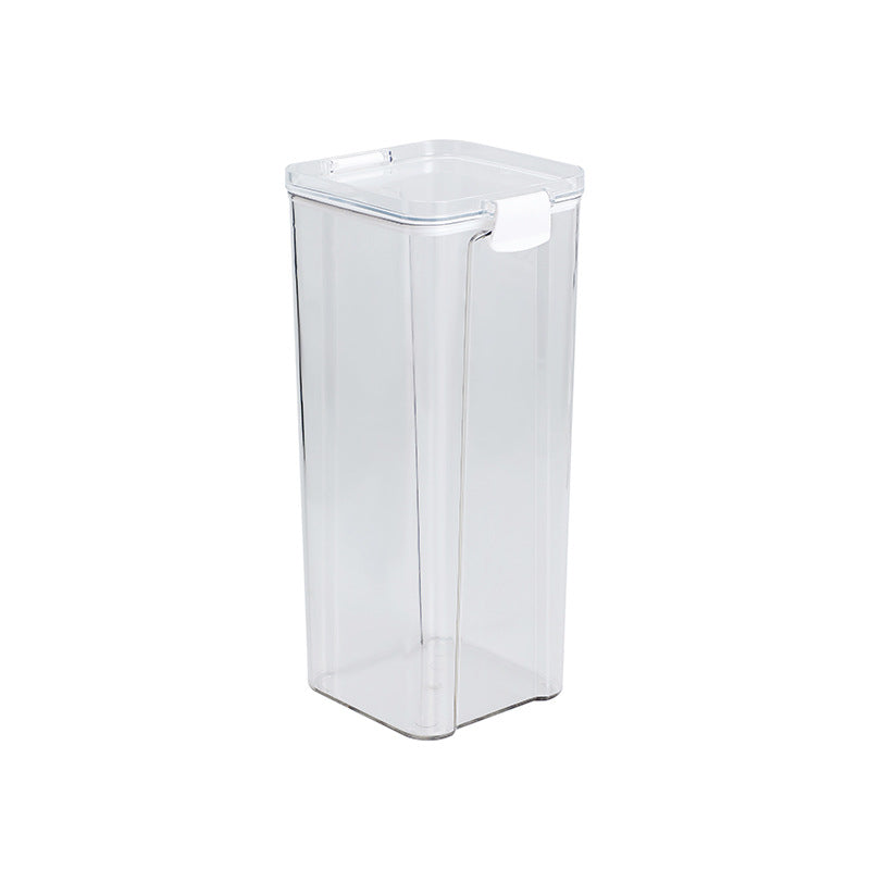 Clear plastic container for food storage 5