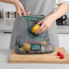 Durable kitchen hanging bag for organisation