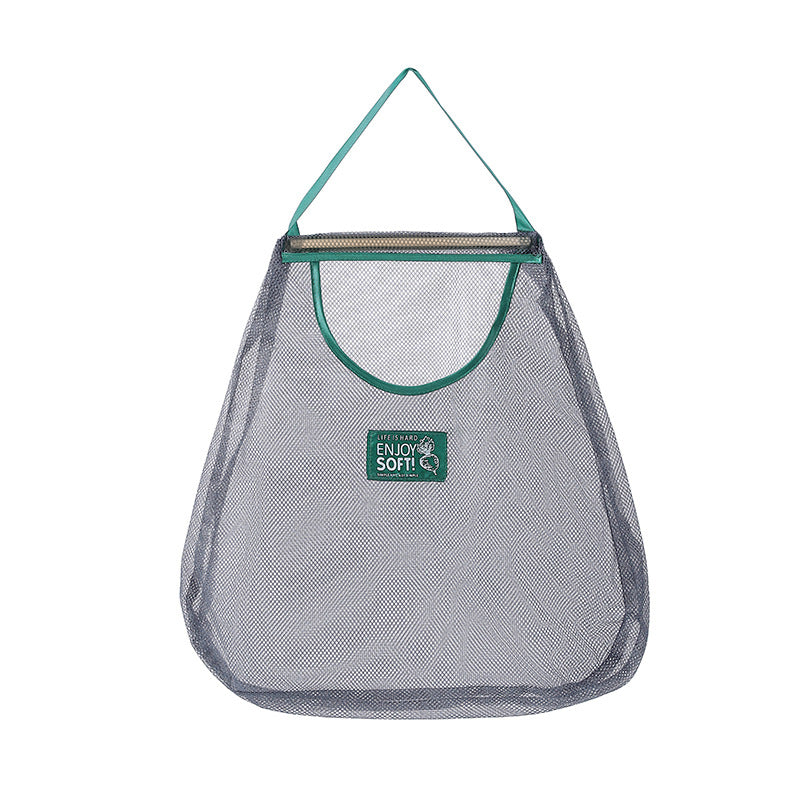 Wall-mounted hanging storage bag in modern kitchen