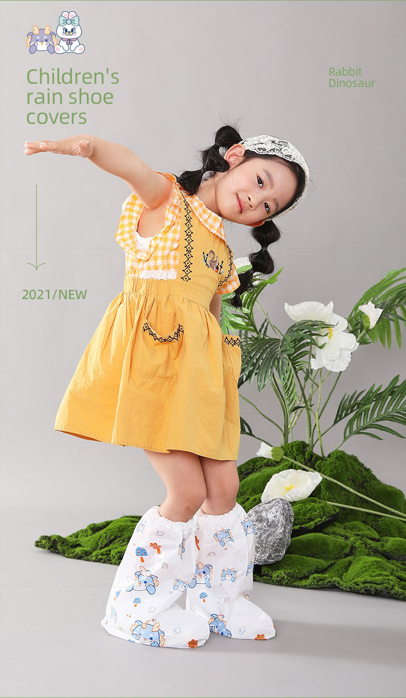 Children's waterproof overshoes in various designs